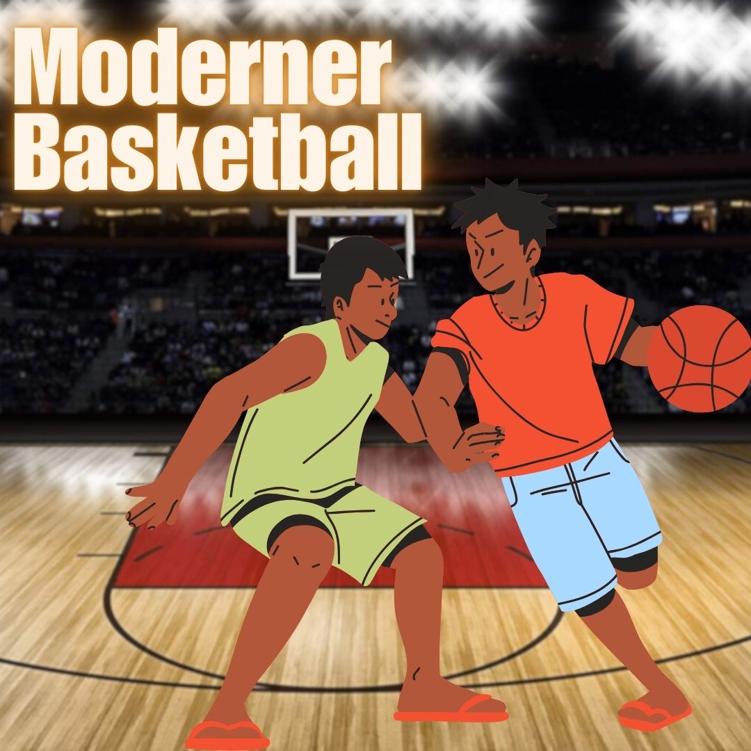 Moderner Basketball
